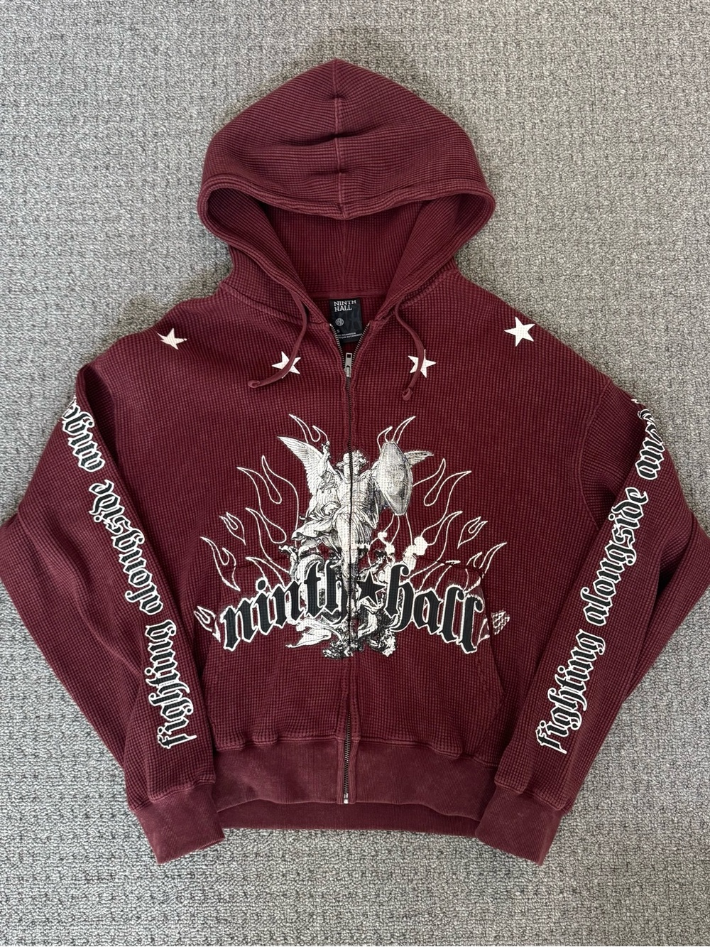 Men's oversized street style Zip-Up Hoodie